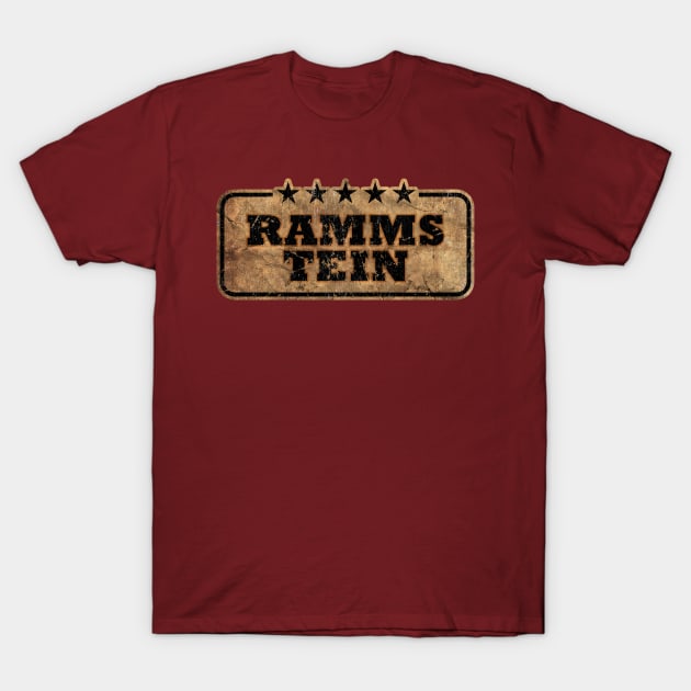 Rammstein Rammstein T-Shirt by lailasamuaajmi